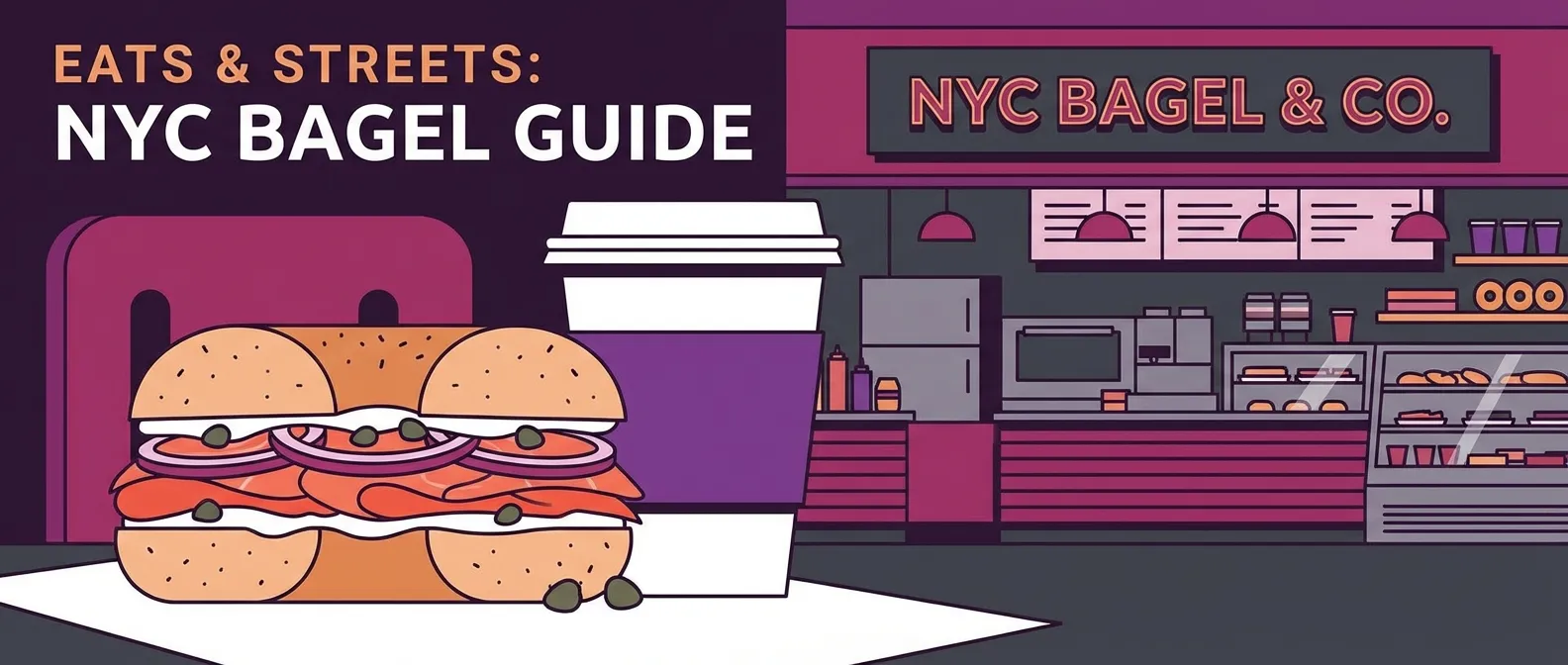 באגל, לוקס וקפה - ארוחת בוקר ניו יורקית