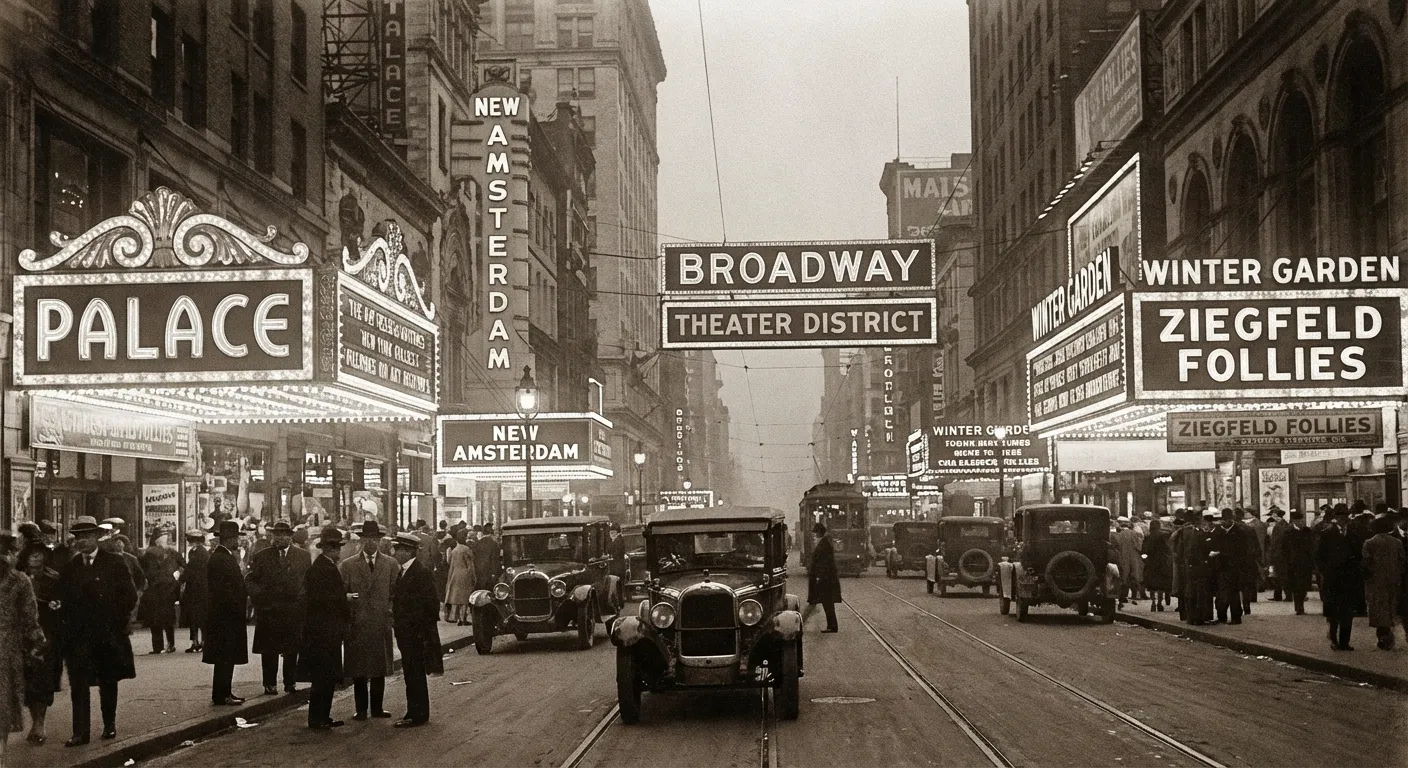 ההיסטוריה של ברודווי - איך הכל התחיל