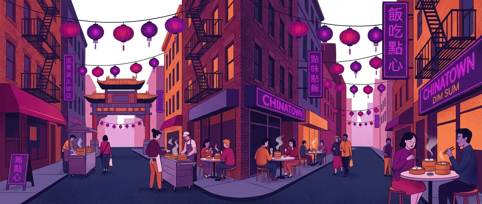 צ'יינהטאון ולואר איסט סייד - שתי שכונות, מיליון טעמים