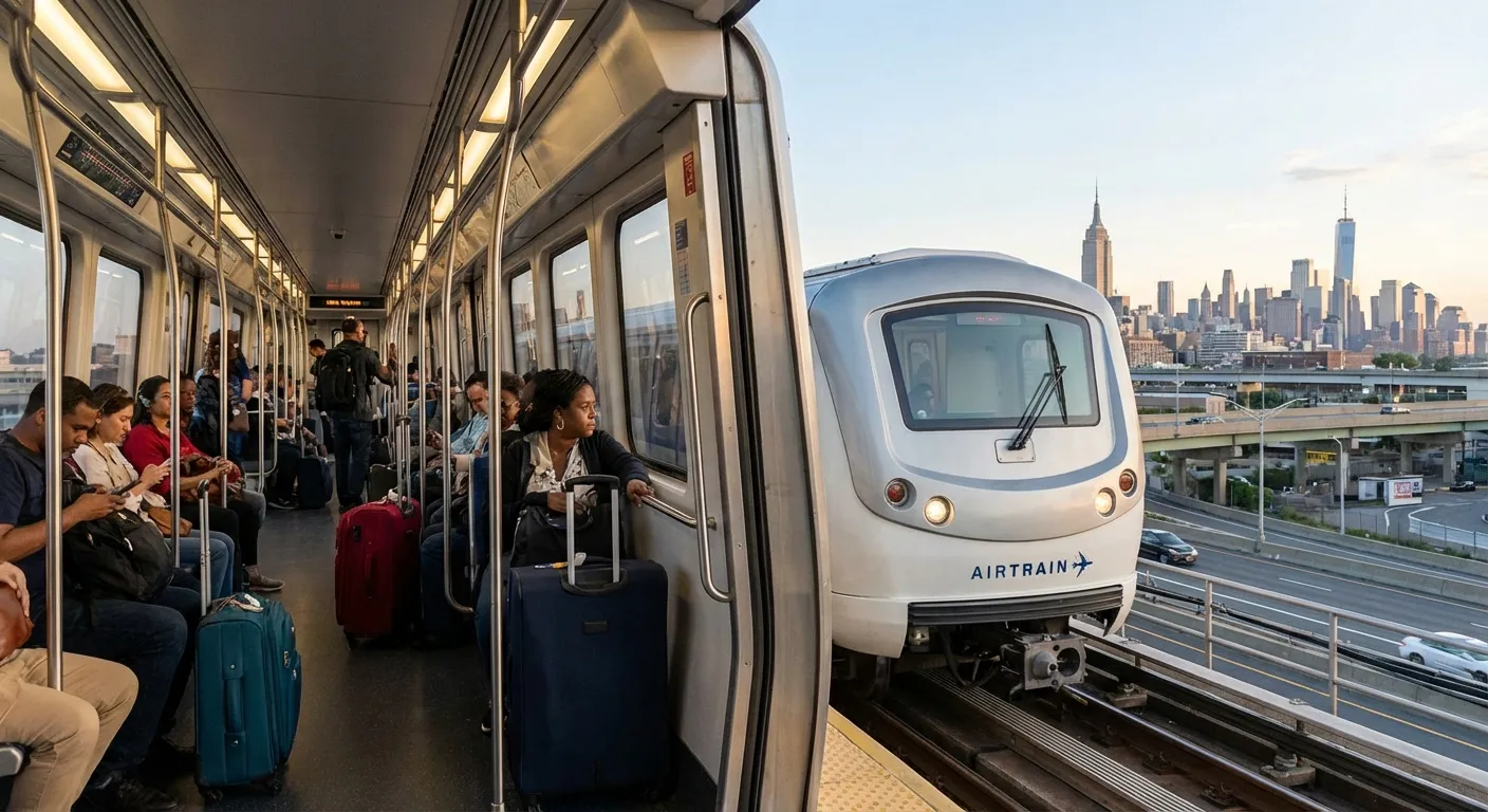 איך להגיע מנמל התעופה JFK למנהטן - כל האופציות