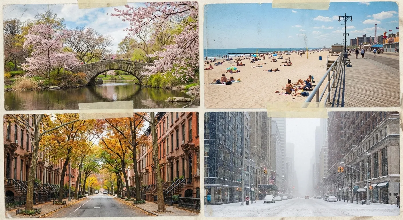 מזג האוויר בניו יורק - מה לצפות בכל עונה
