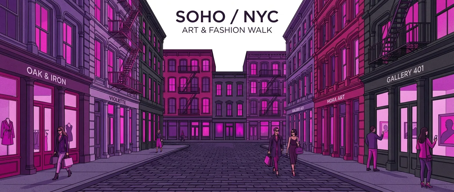 סוהו וטרייבקה - אופנה, אמנות וכסף