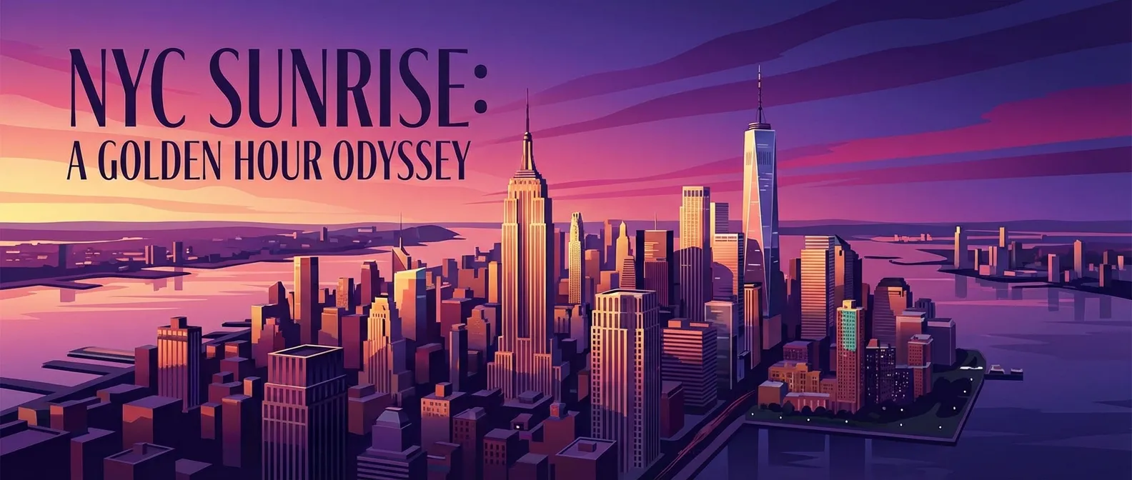 הזריחות והשקיעות הכי טובות בניו יורק