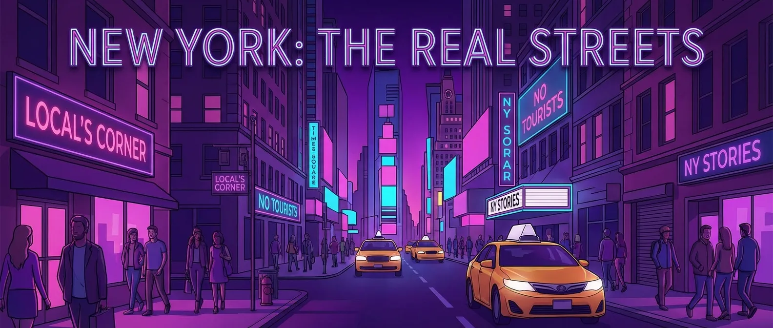 טיימס סקוור - מעבר לאורות (מדריך מקומי)